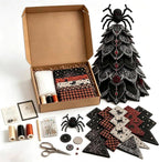 Halloween Quilted Fabric Tree Craft Kit – DIY 3D Sewing Centerpiece