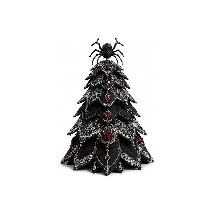 Halloween Quilted Fabric Tree Sewing Kit – DIY 3D Holiday Centerpiece