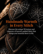 Halloween Quilted Fabric Tree Kit – DIY 3D Centerpiece Sewing Craft