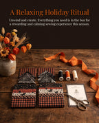 Halloween Quilted Fabric Tree Kit – DIY 3D Centerpiece Sewing Craft